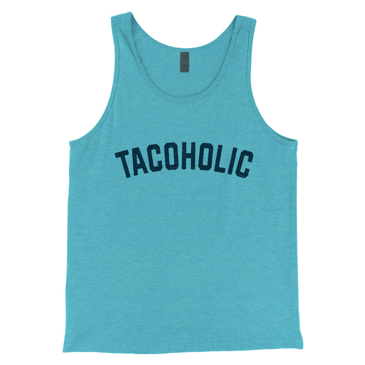 Tacoholic in Aqua Triblend Color