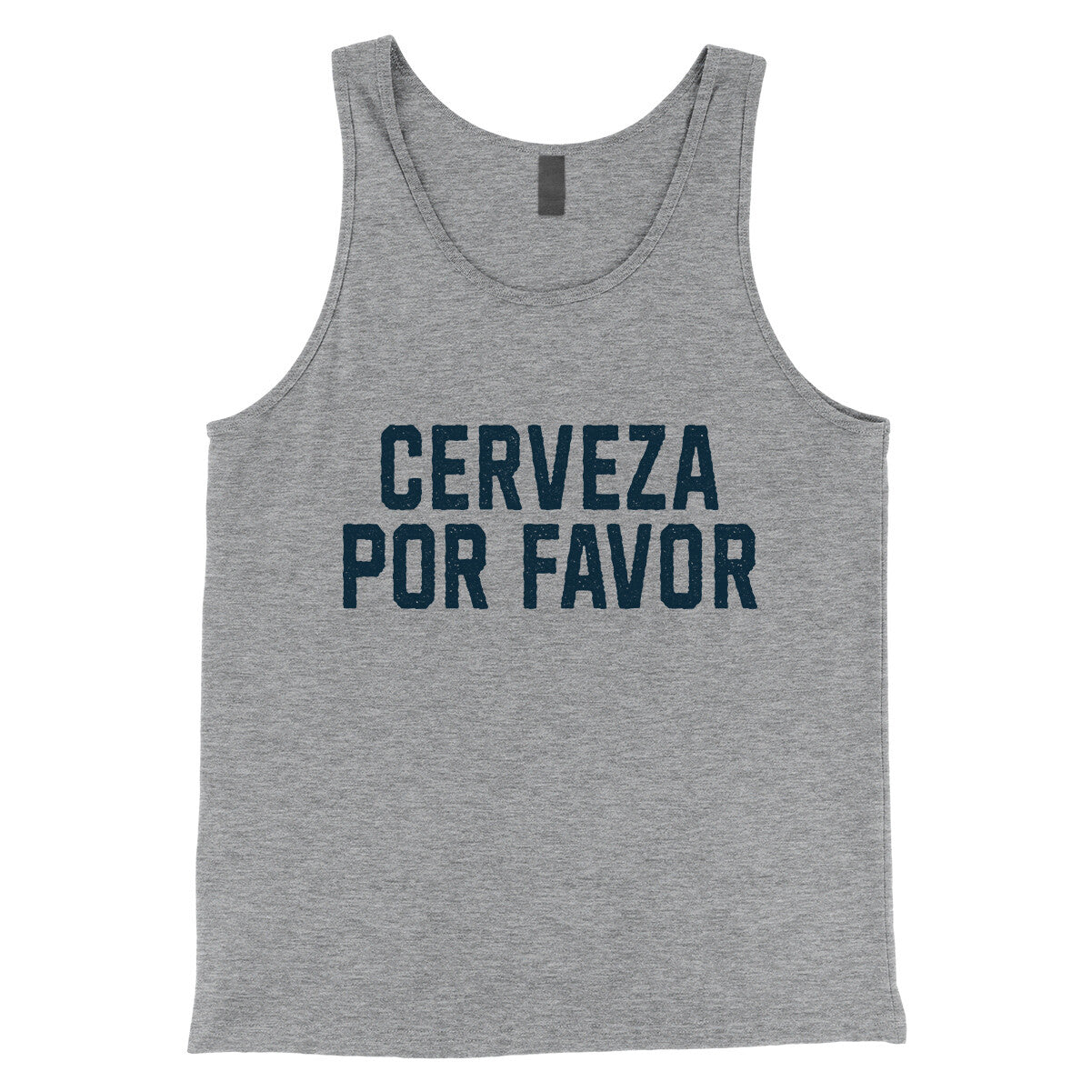 Cerveza Por Favor in Athletic Heather Color