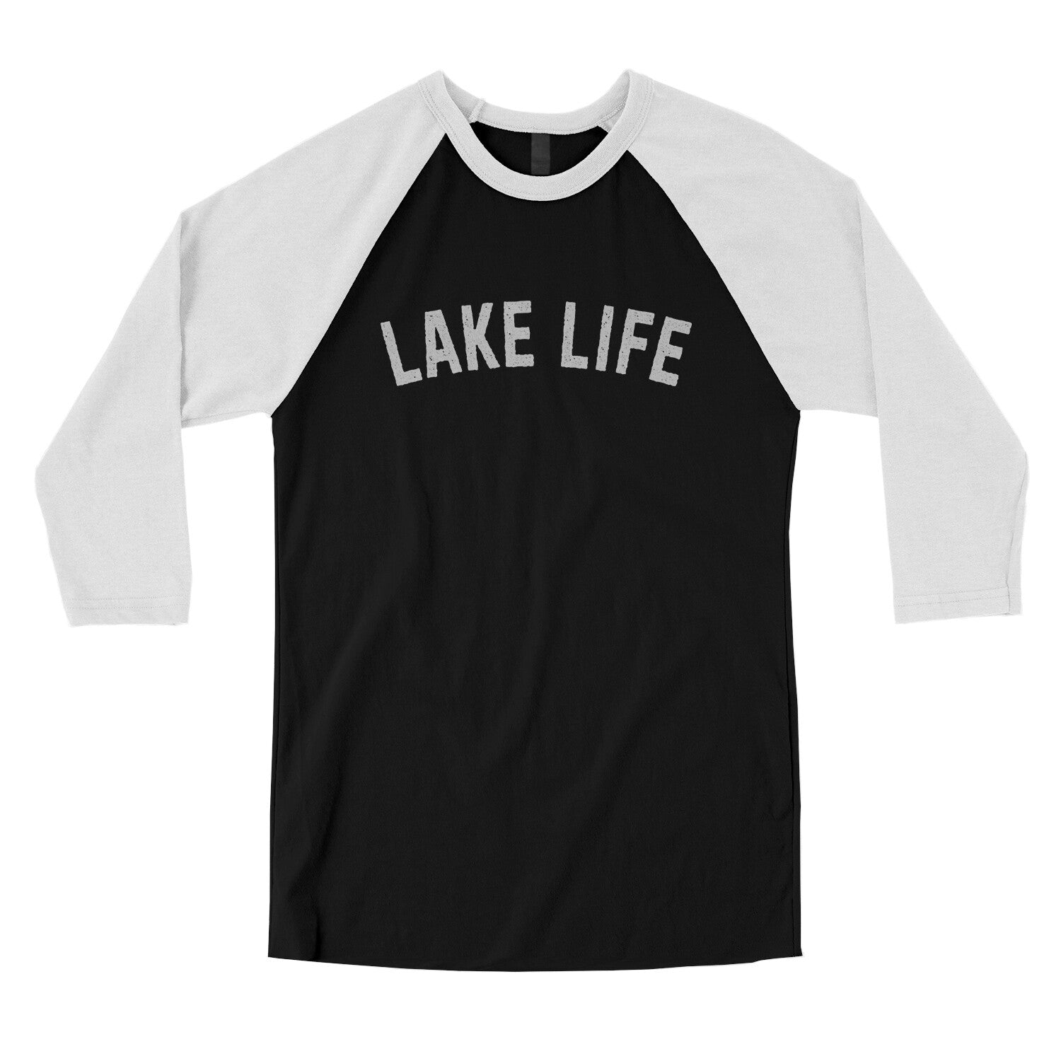 Lake Life in Black with White Color