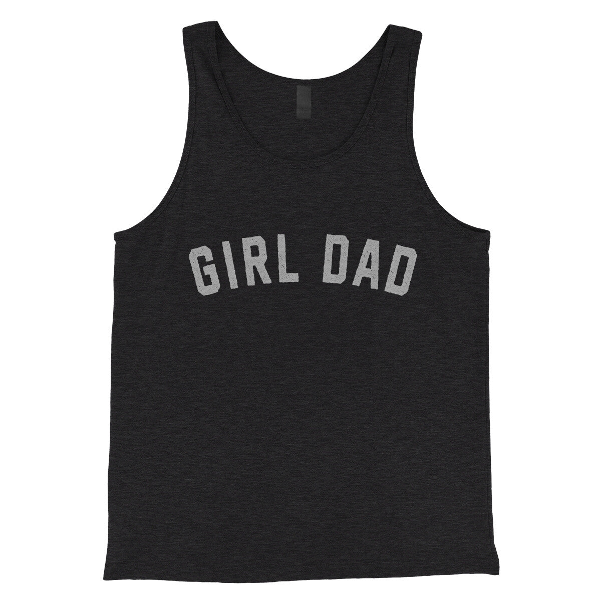 Girl Dad in Charcoal Black TriBlend Color