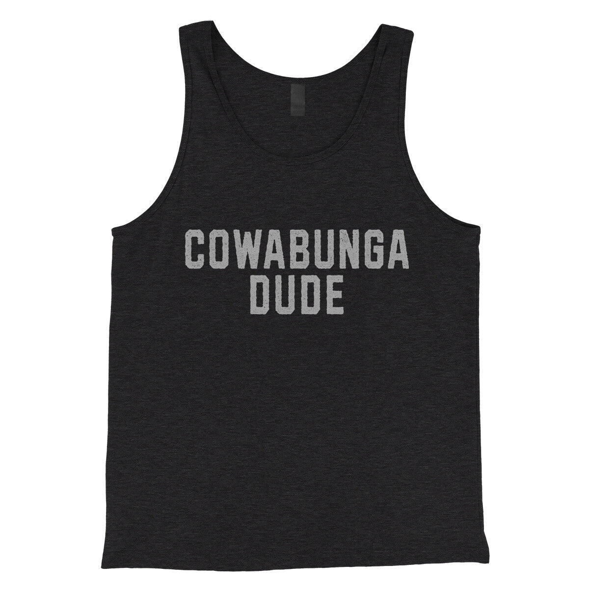 Cowabunga Dude in Charcoal Black TriBlend Color