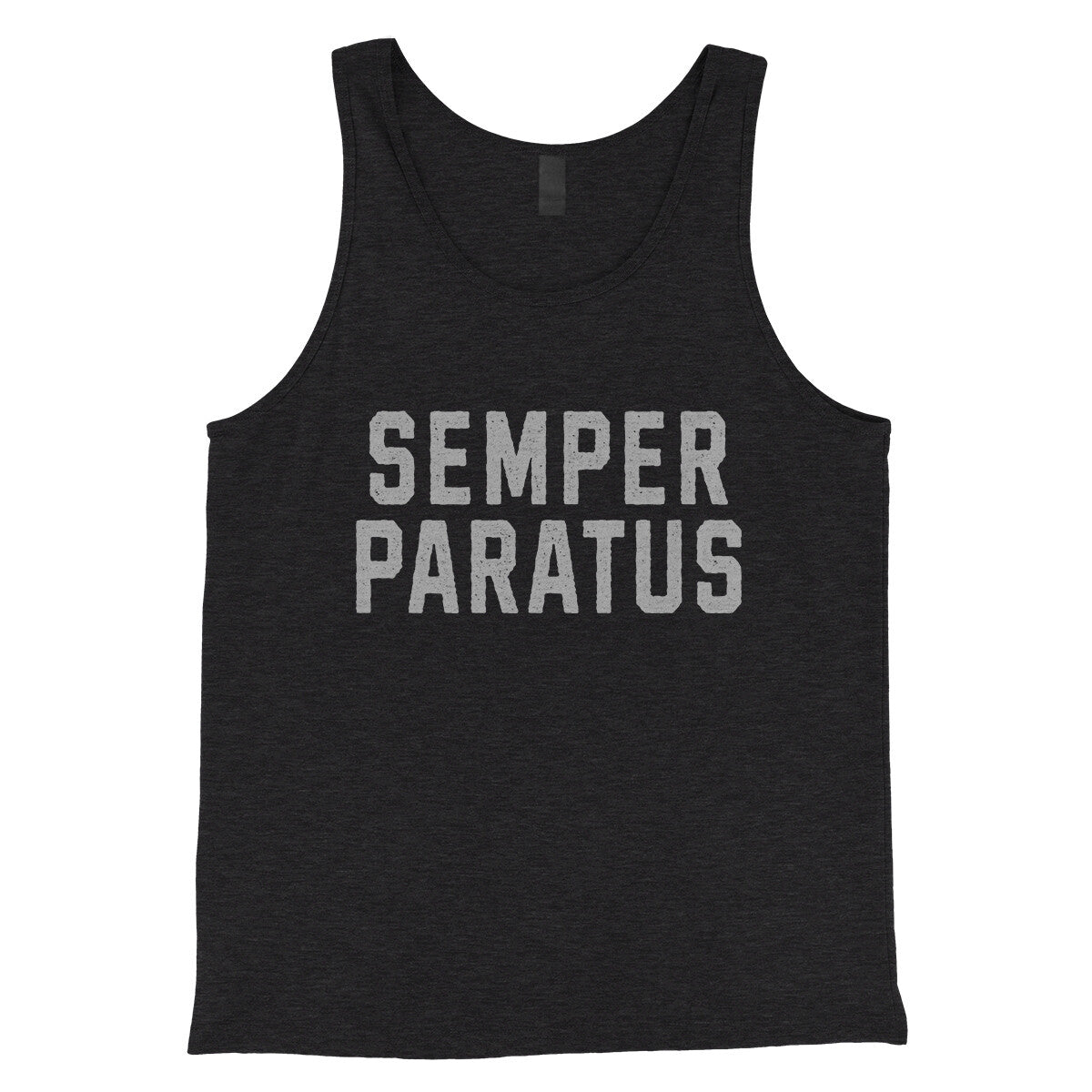 Semper Paratus in Charcoal Black TriBlend Color