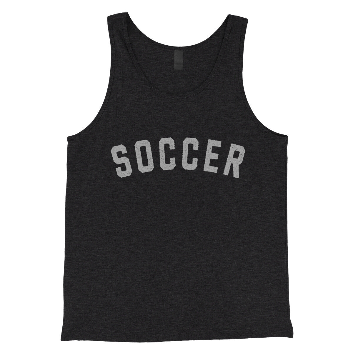 Soccer in Charcoal Black TriBlend Color