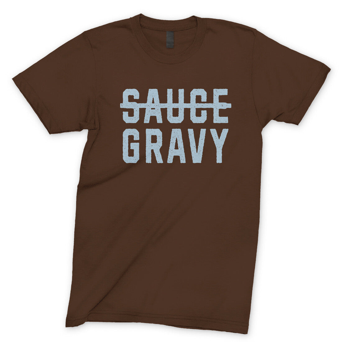 Sauce Gravy in Dark Chocolate Color