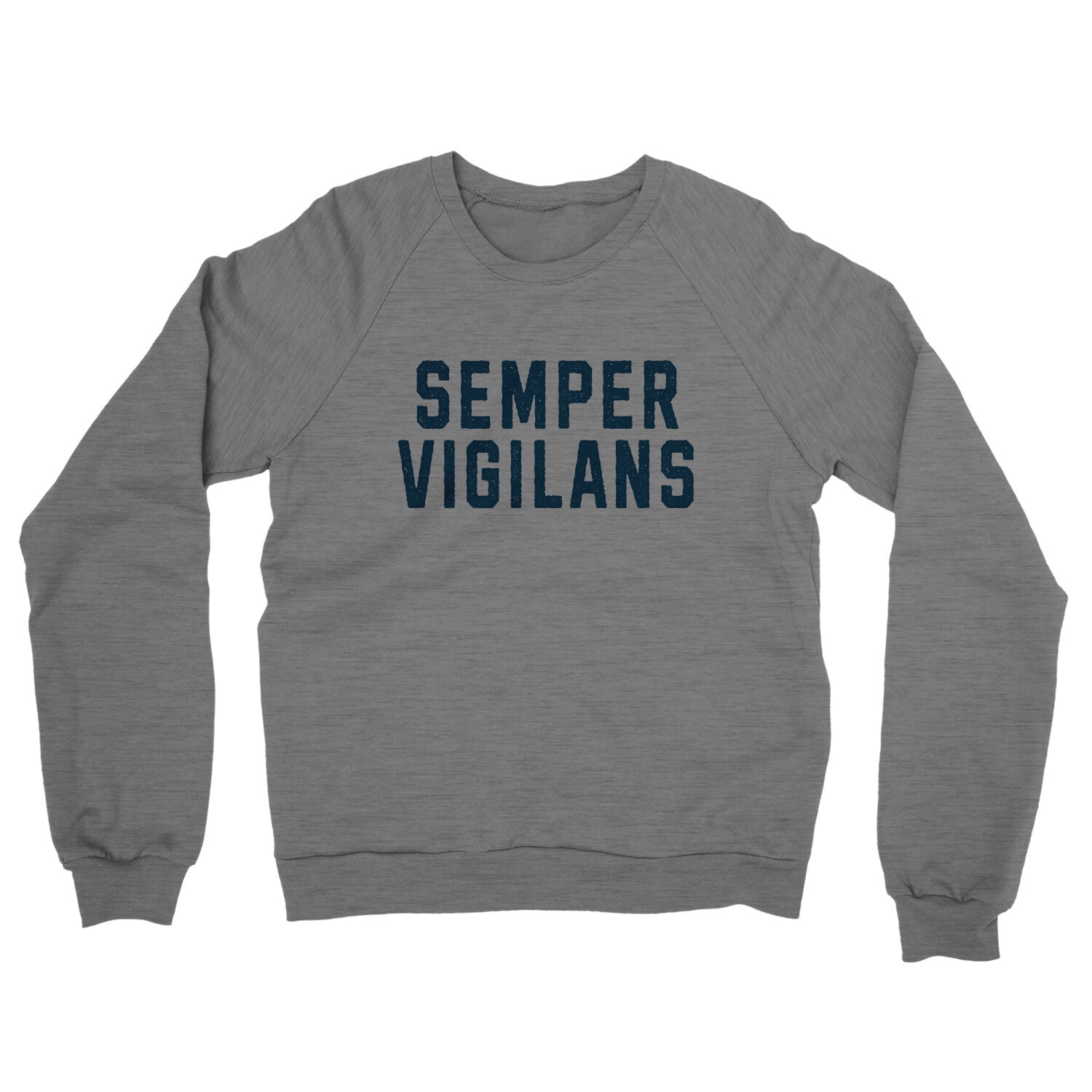 Semper Vigilans in Graphite Heather Color