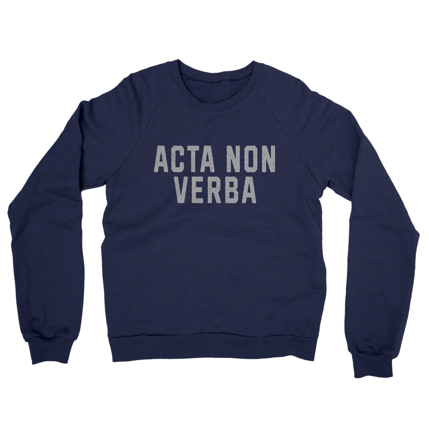 Acta Non Verba in Navy Color