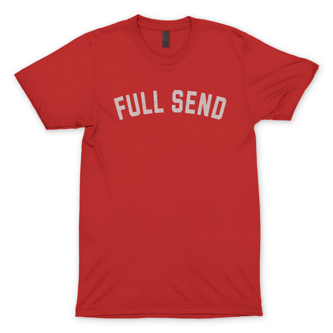 Full Send in Red Color