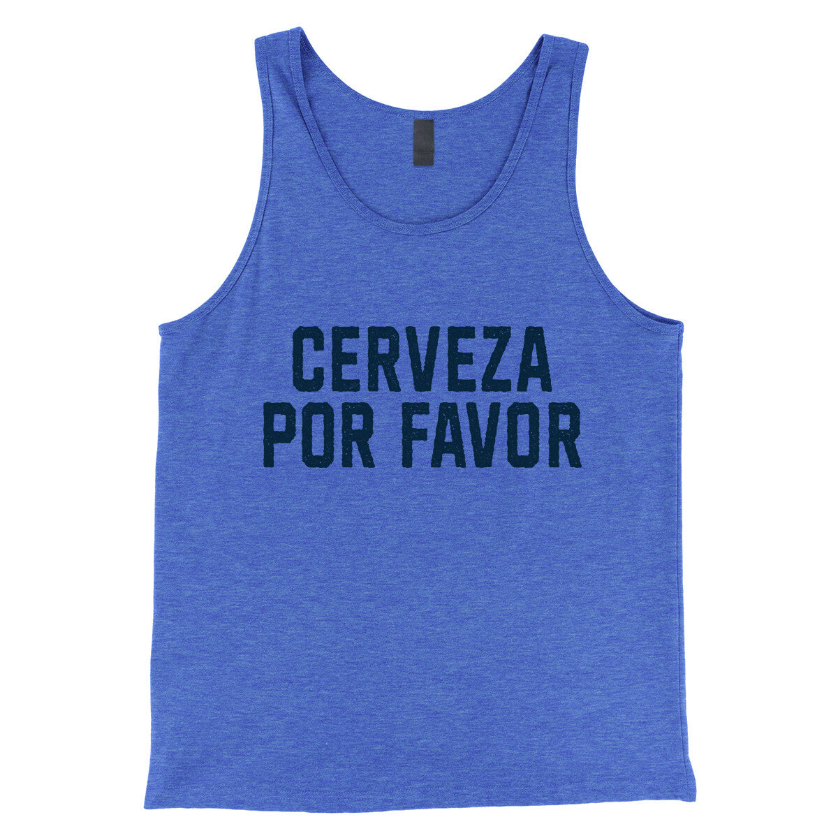 Cerveza Por Favor in True Royal TriBlend Color