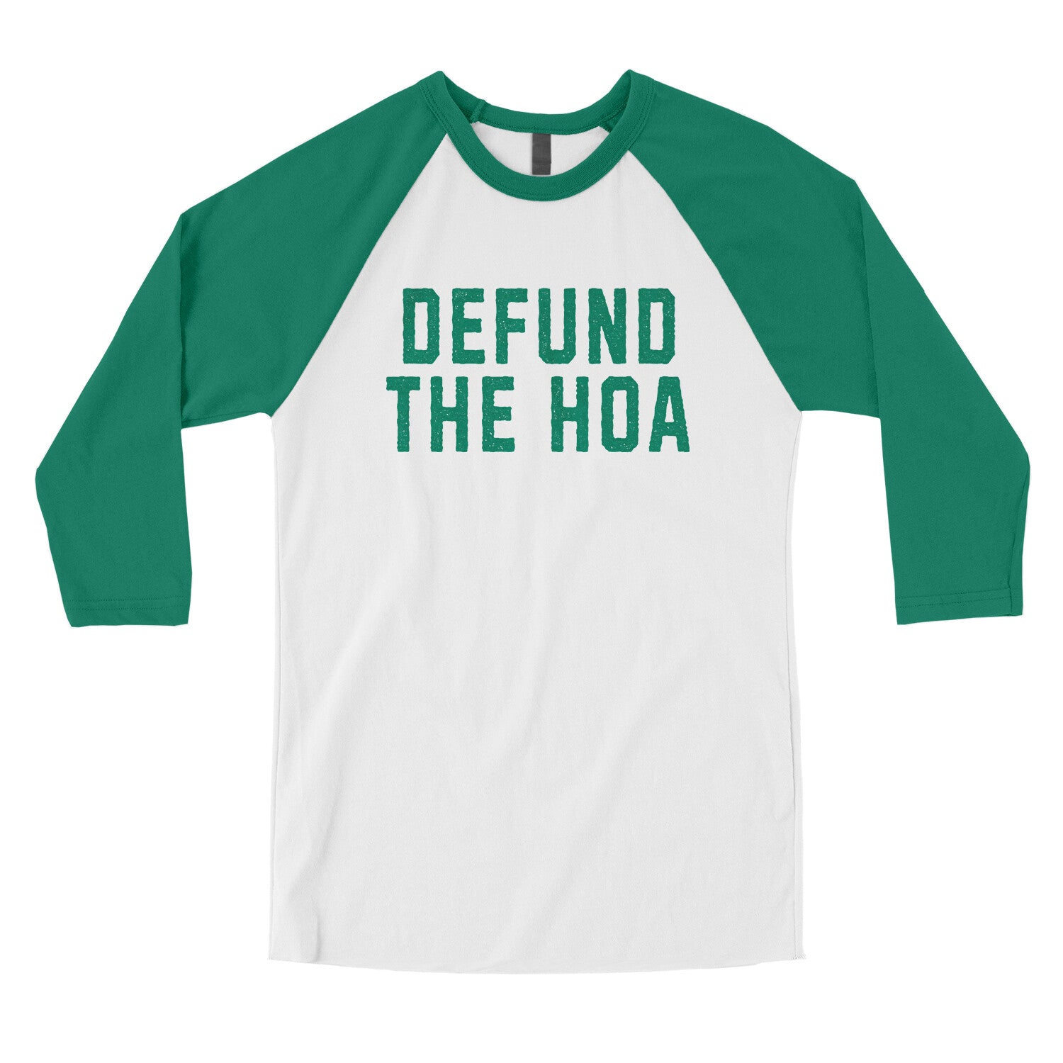 Defund the HOA in White with Kelly Color