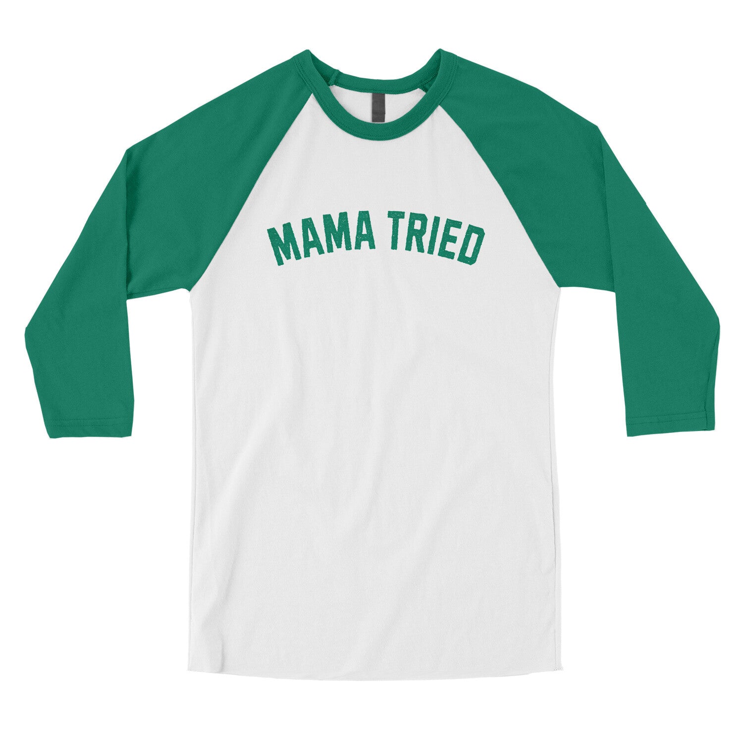 Mama Tried in White with Kelly Color