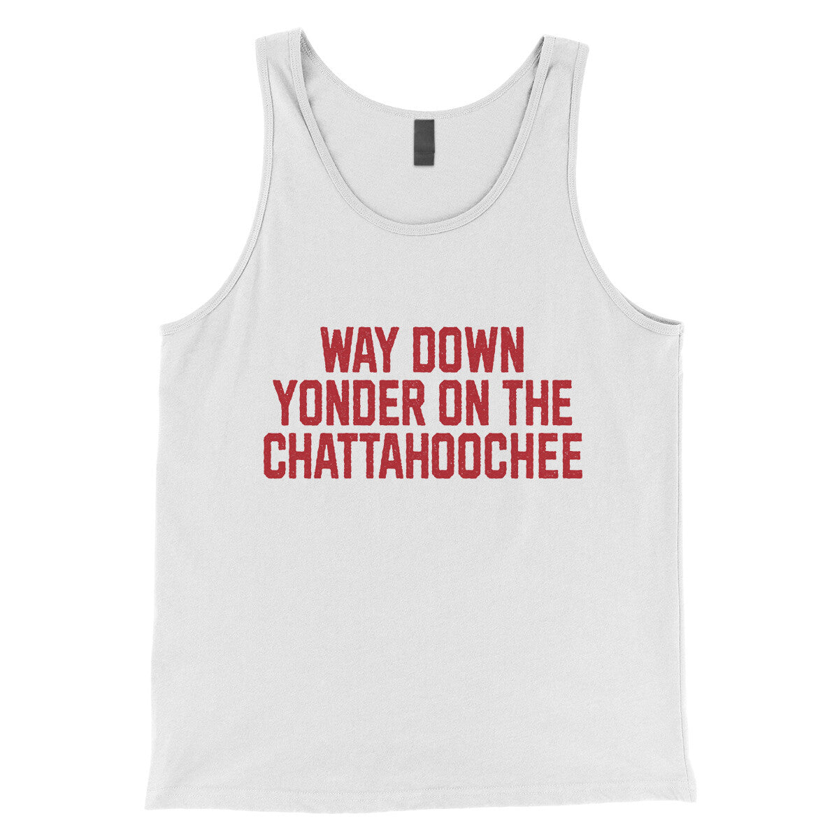 Way Down Yonder on the Chattahoochee in White Color