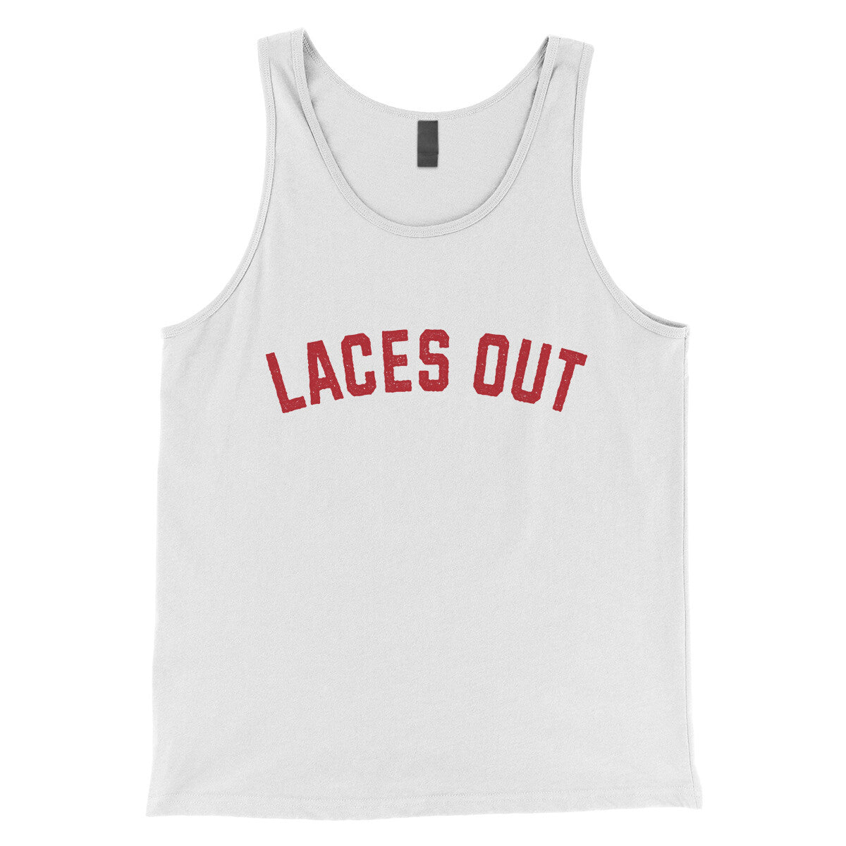 Laces Out in White Color