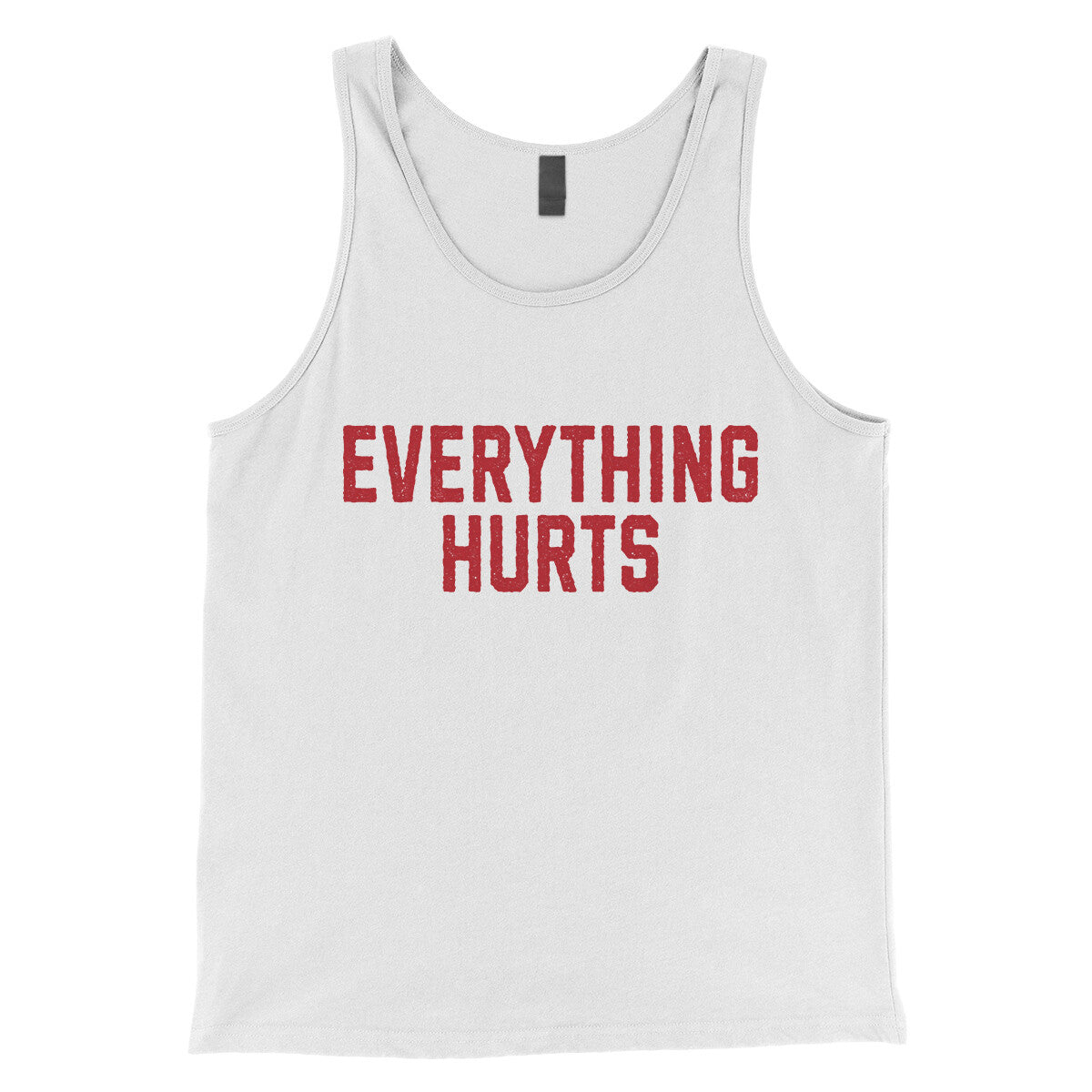 Everything Hurts in White Color
