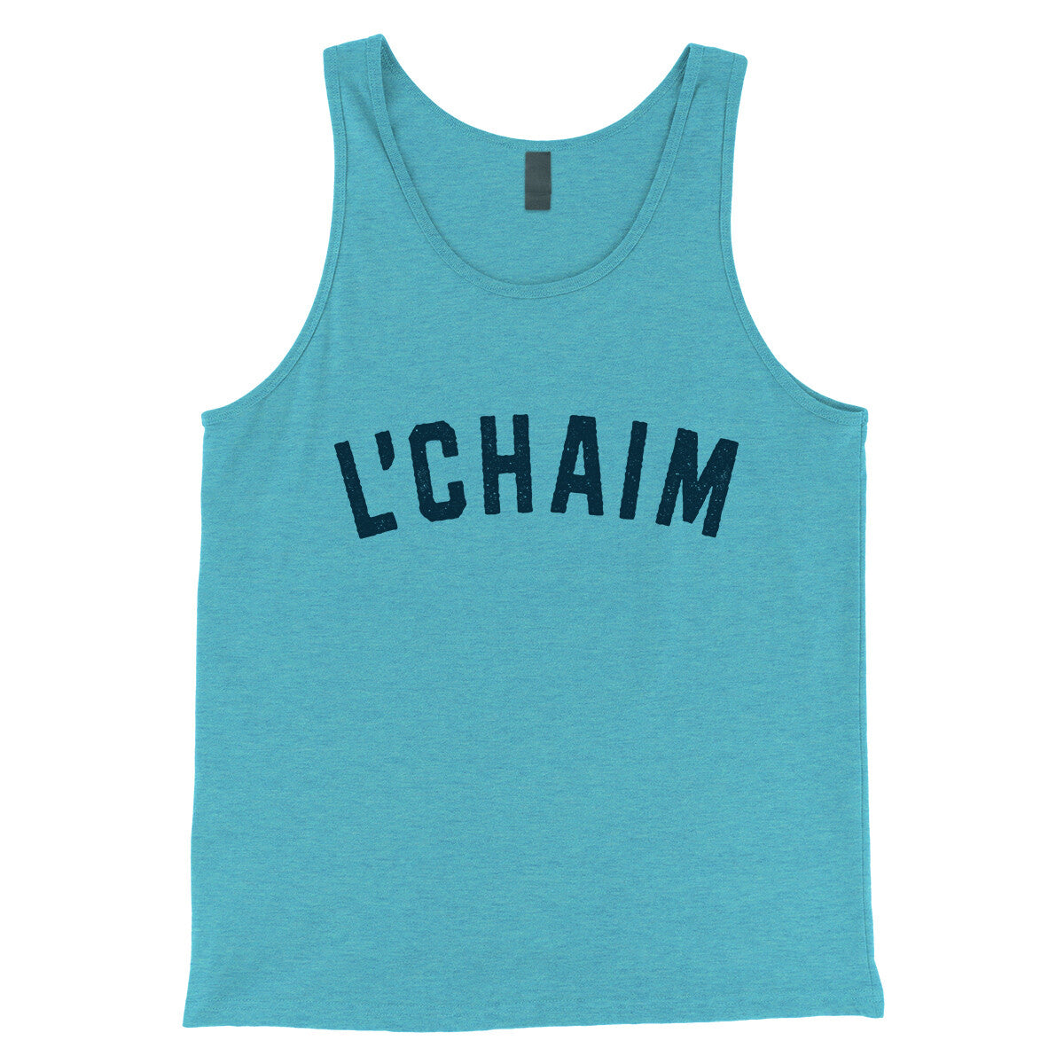 L'Chaim in Aqua Triblend Color