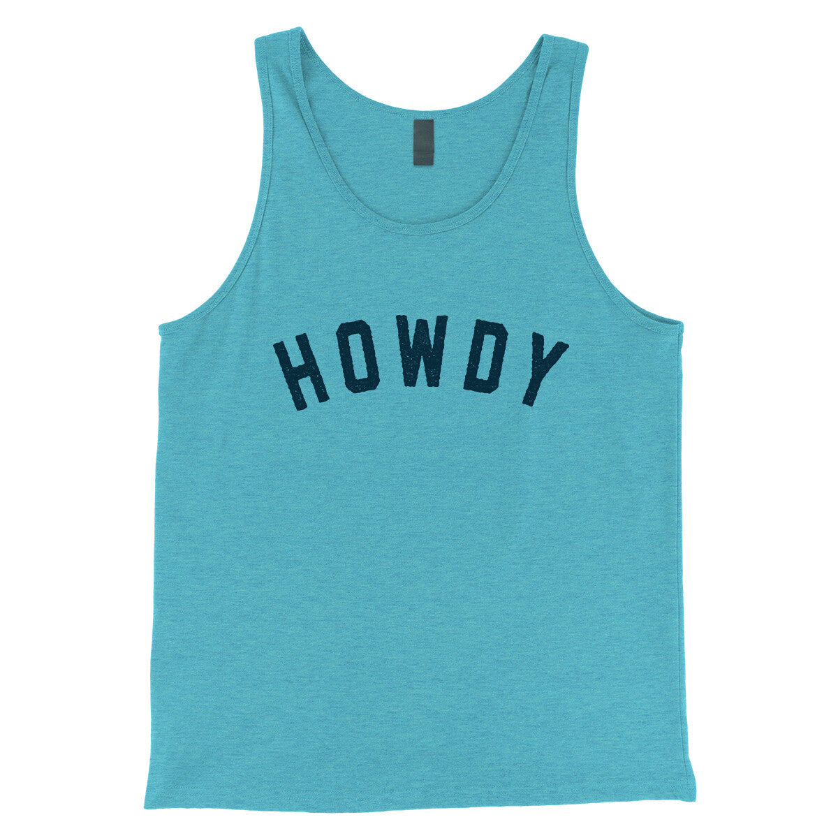 Howdy in Aqua Triblend Color