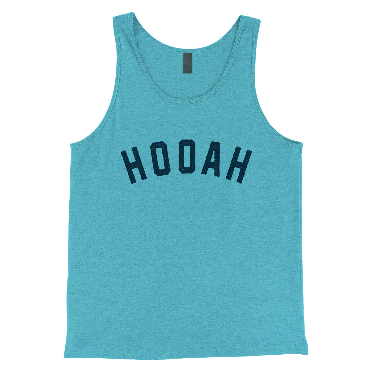 Hooah in Aqua Triblend Color