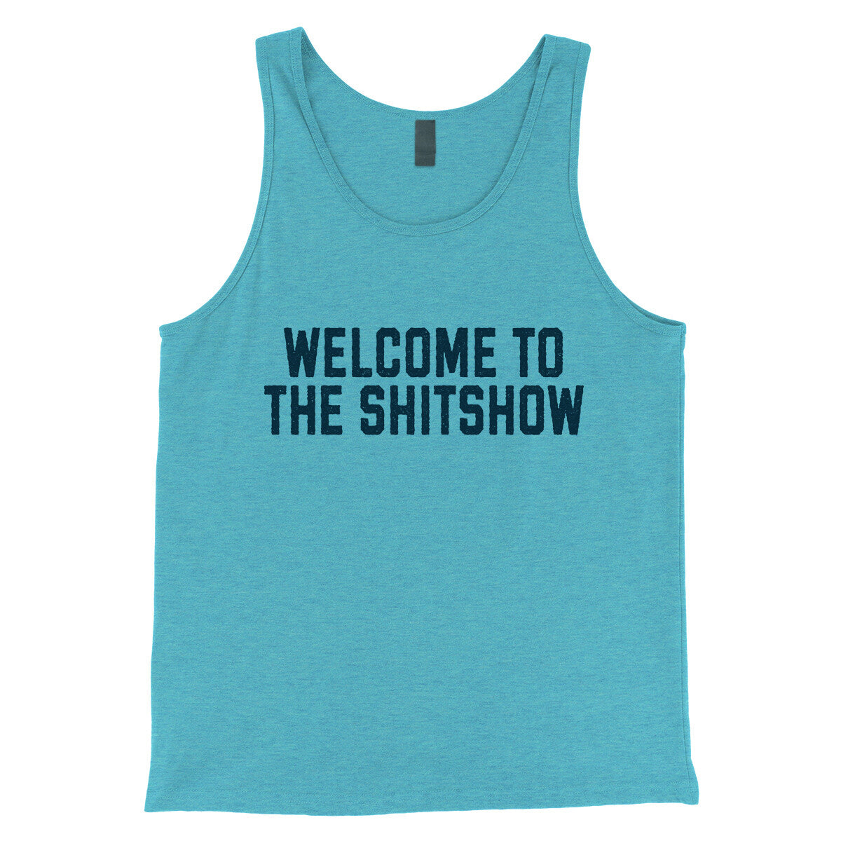 Welcome to the Shit Show in Aqua Triblend Color