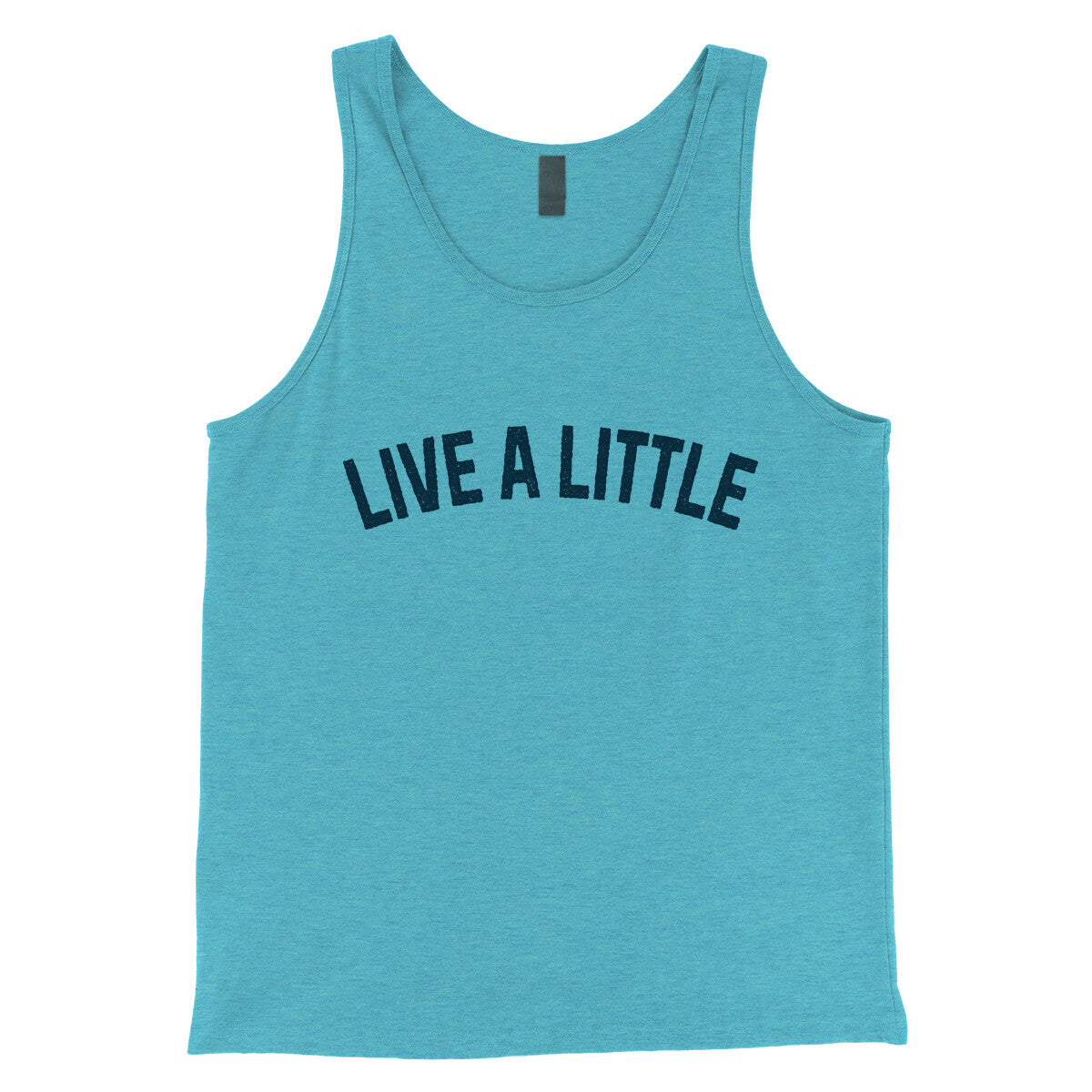 Live a Little in Aqua Triblend Color