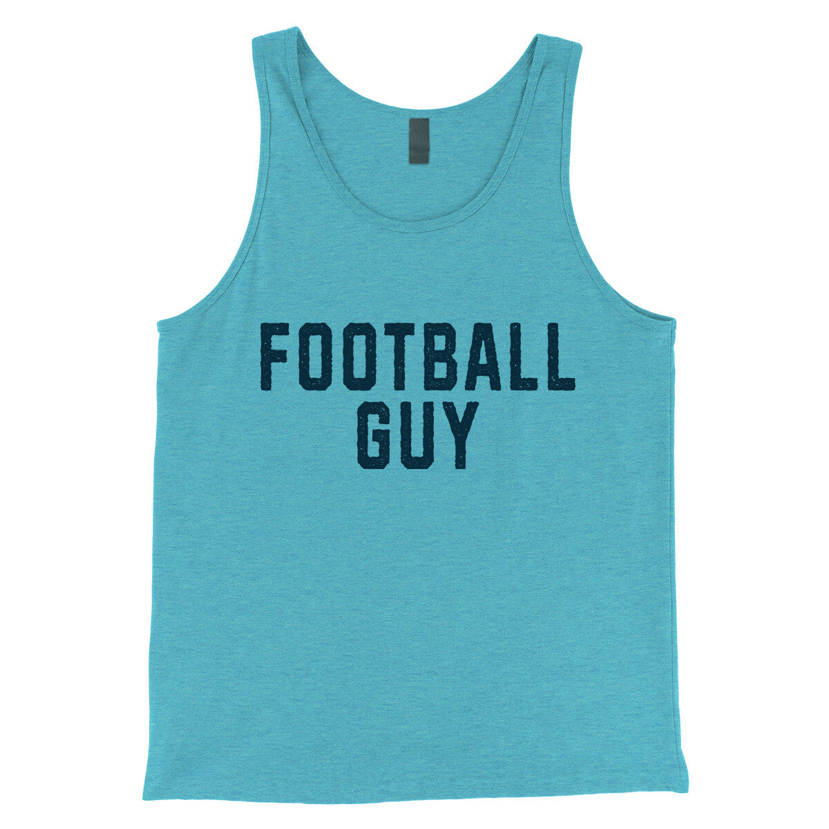 Football Guy in Aqua Triblend Color