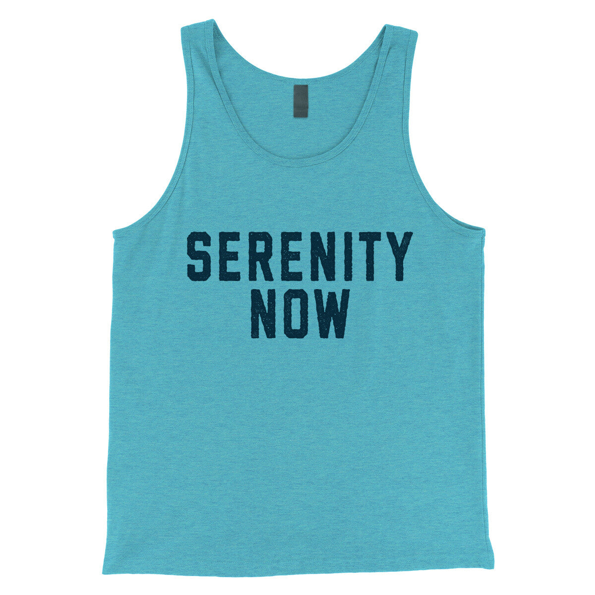Serenity Now in Aqua Triblend Color