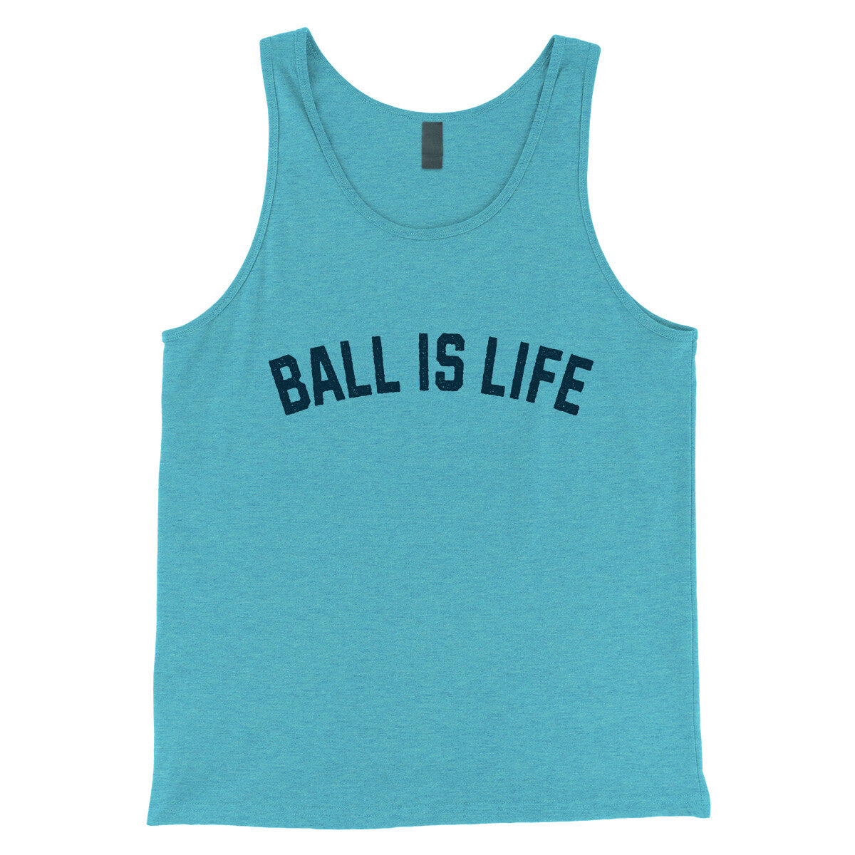 Ball is Life in Aqua Triblend Color