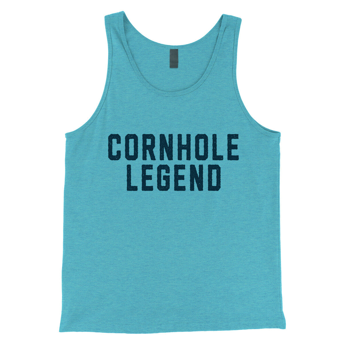 Cornhole Legend in Aqua Triblend Color