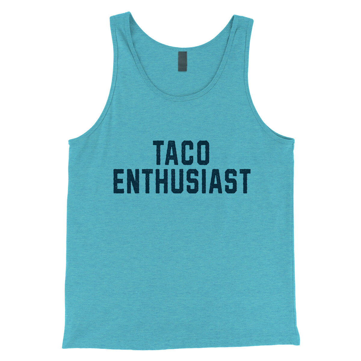 Taco Enthusiast in Aqua Triblend Color