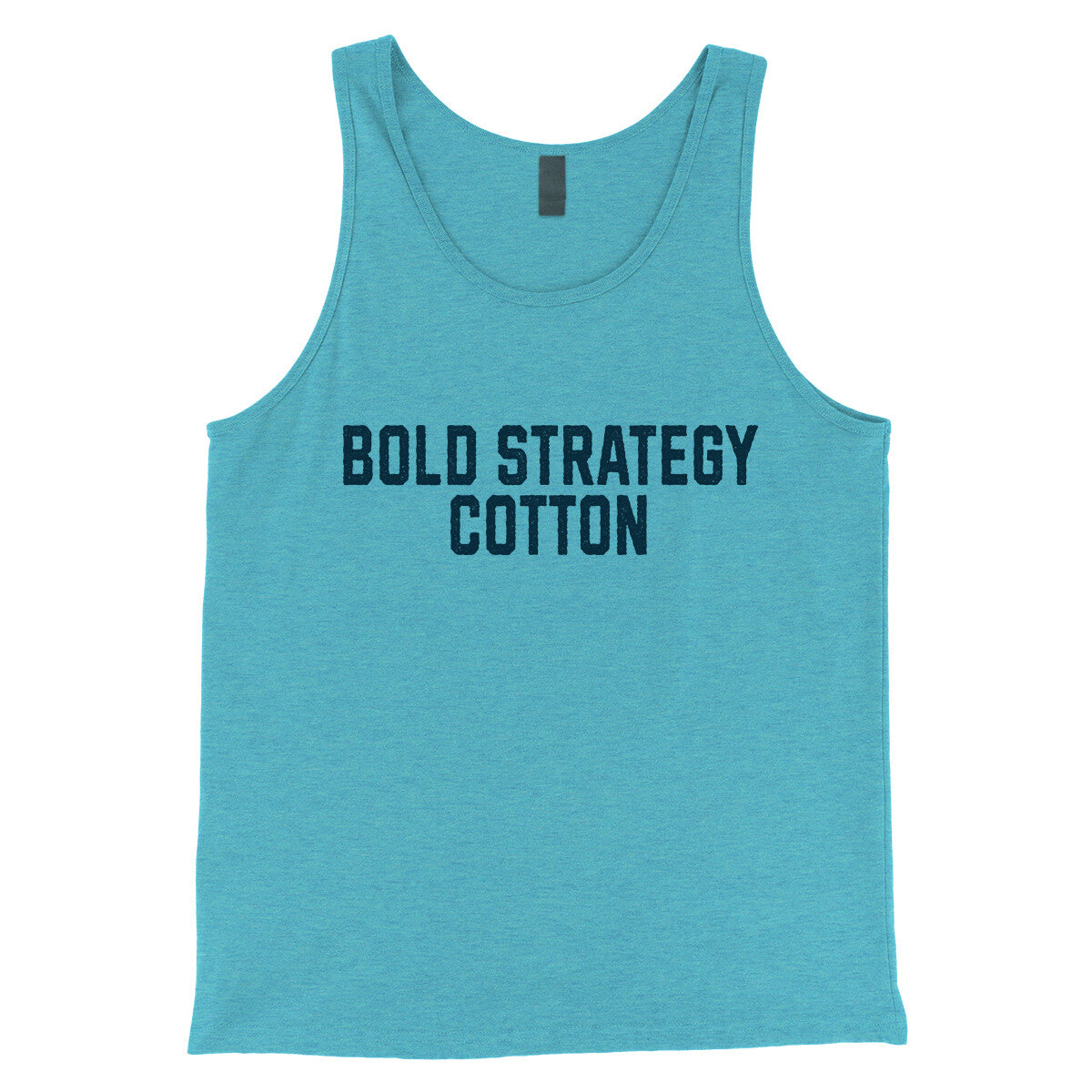 Bold Strategy Cotton in Aqua Triblend Color