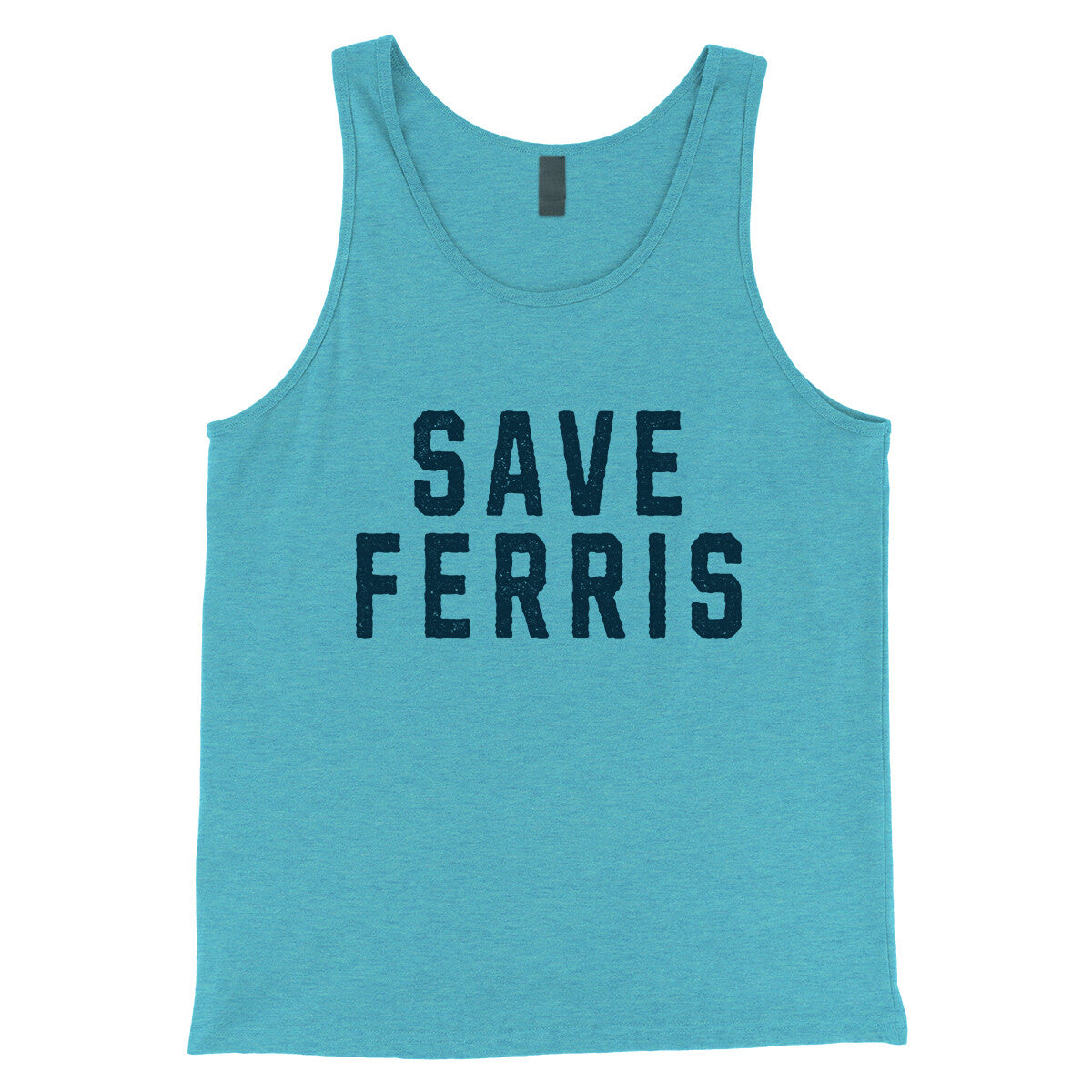 Save Ferris in Aqua Triblend Color