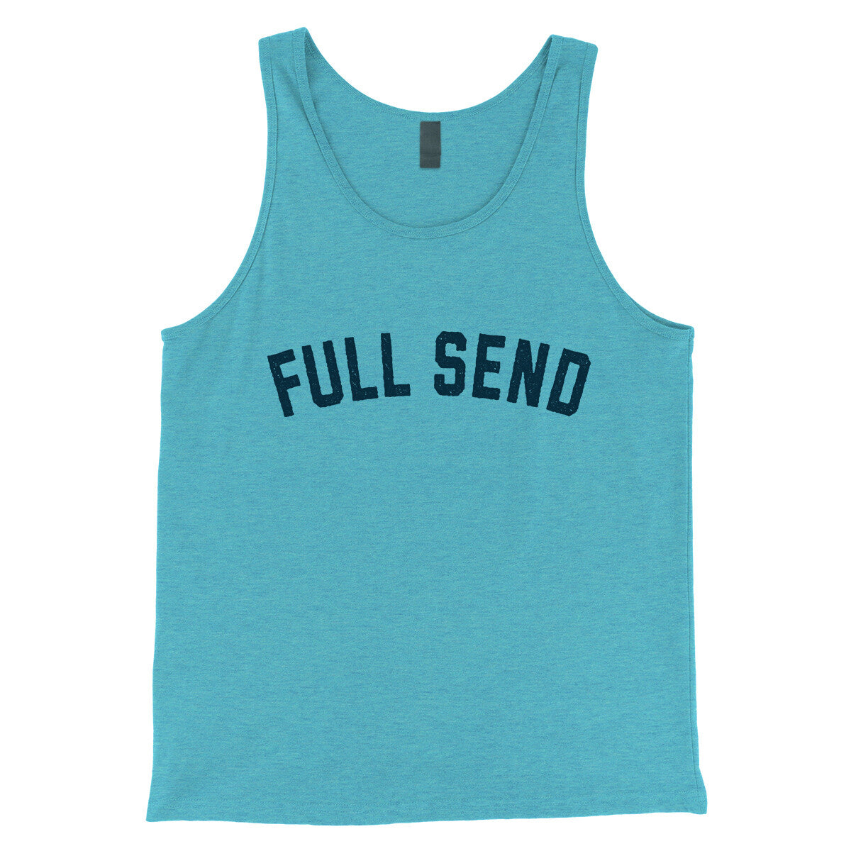Full Send in Aqua Triblend Color