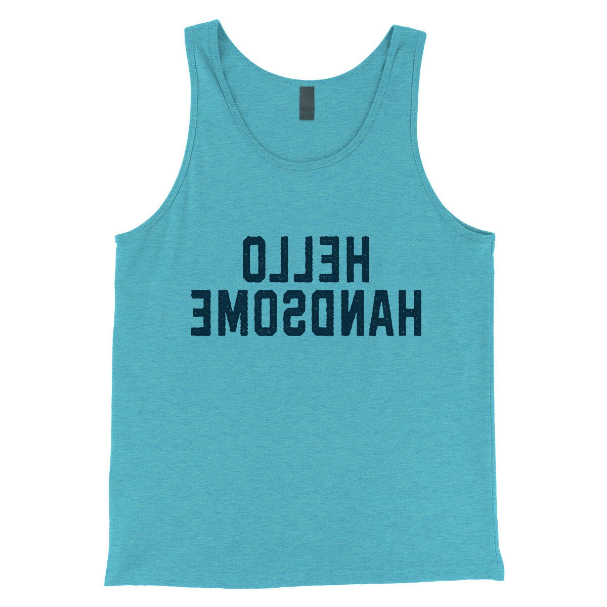 Hello Handsome in Aqua Triblend Color