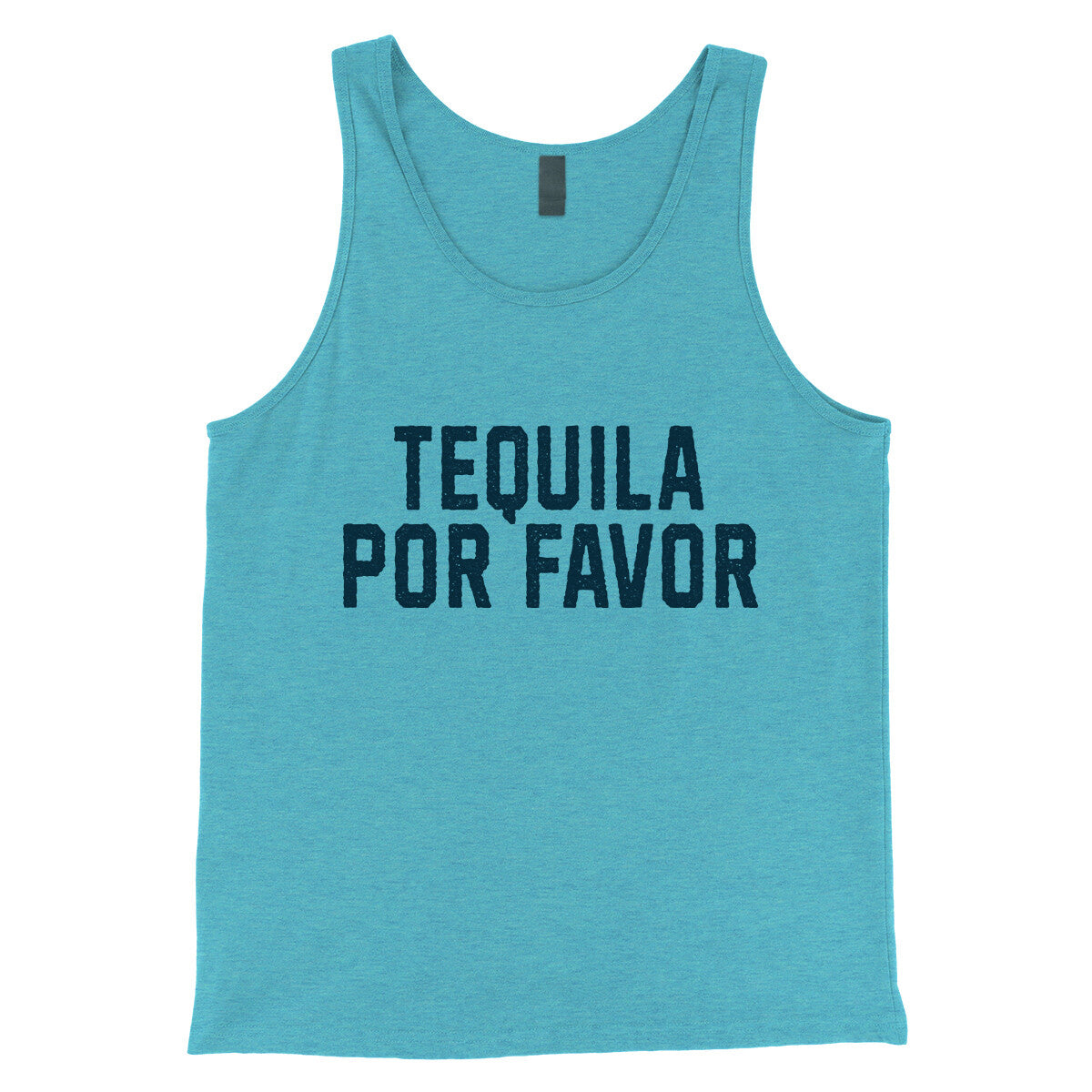 Tequila Por Favor in Aqua Triblend Color