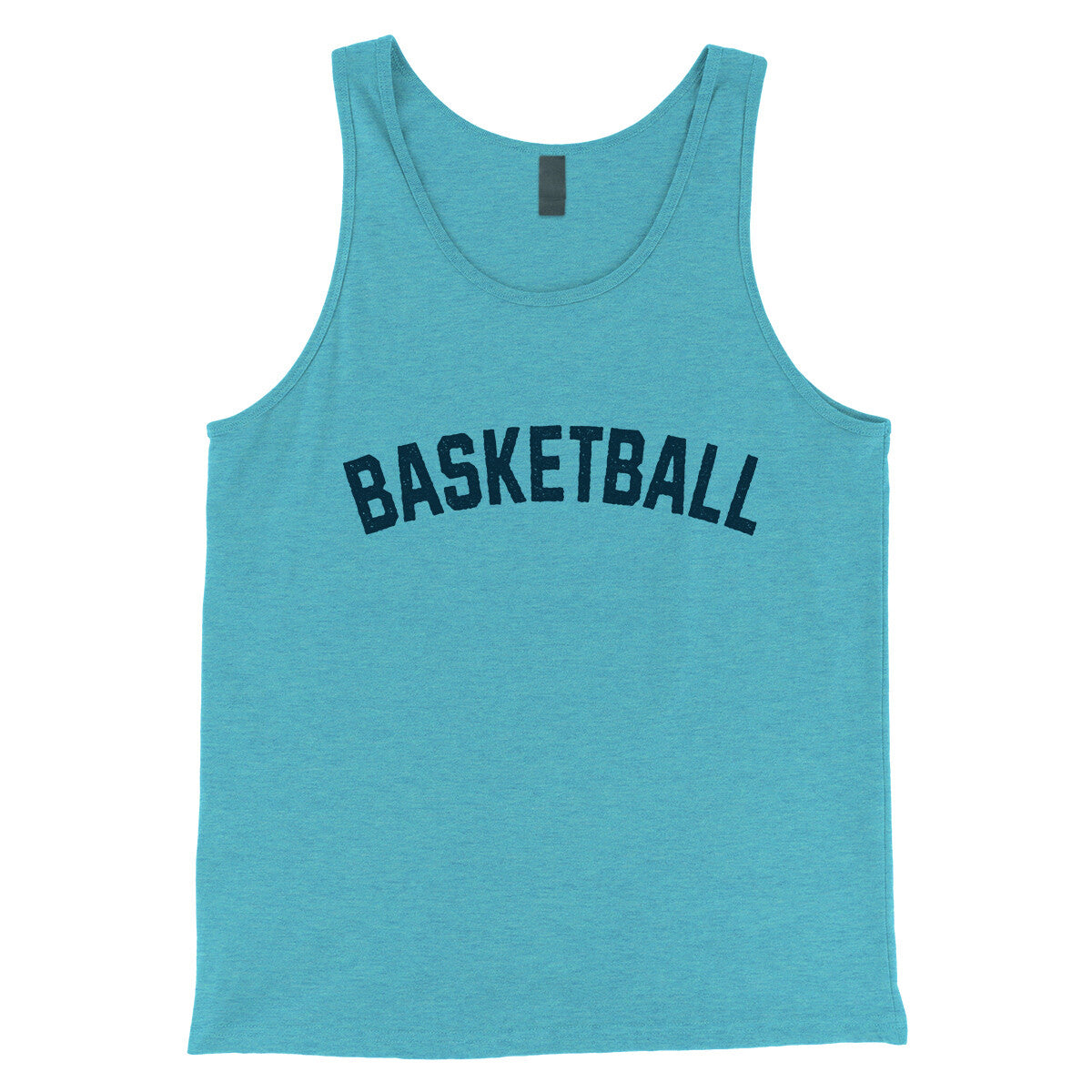 Basketball in Aqua Triblend Color