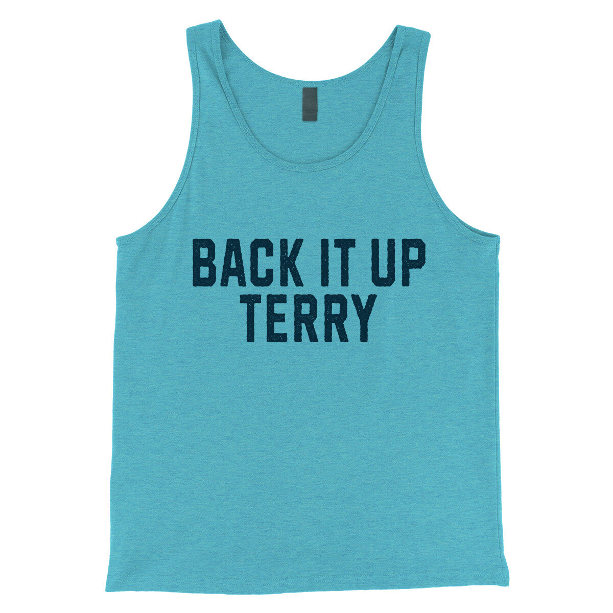 Back it up Terry in Aqua Triblend Color