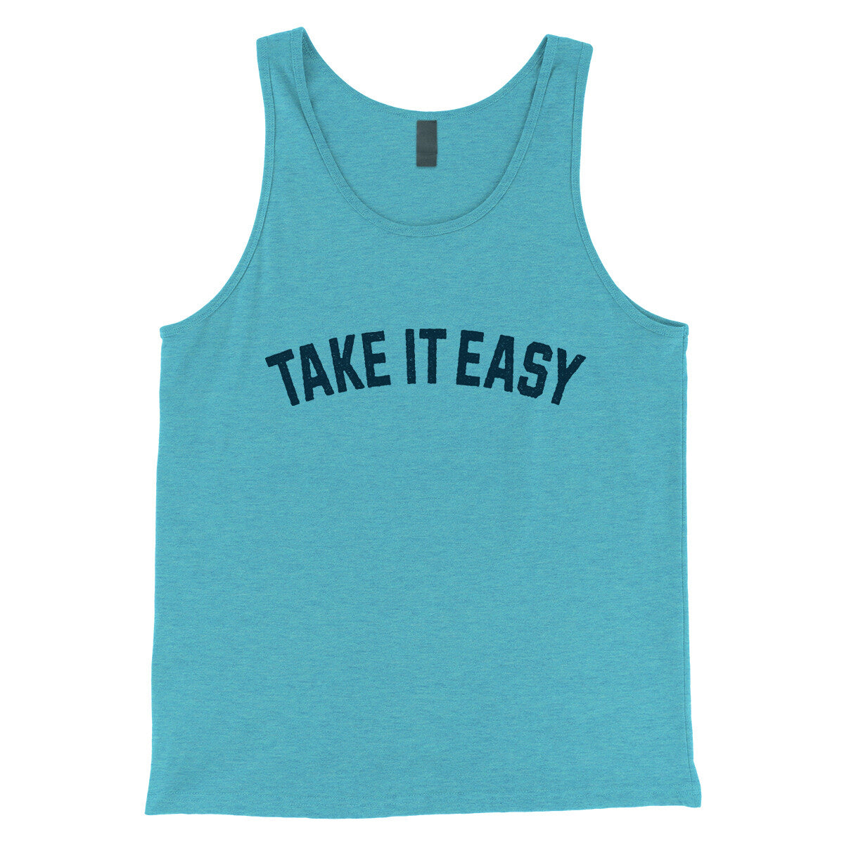 Take it Easy in Aqua Triblend Color
