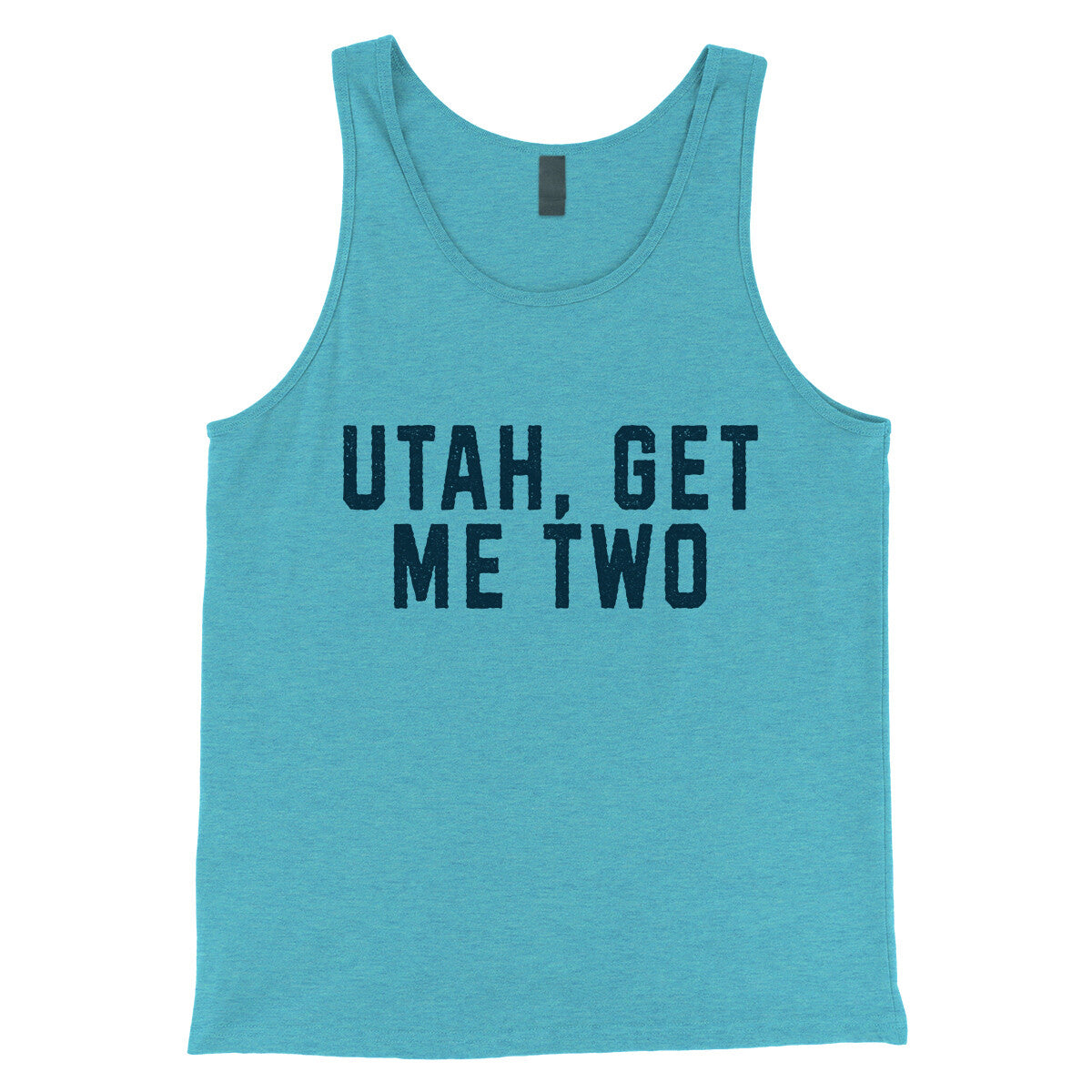 Utah Get me Two in Aqua Triblend Color