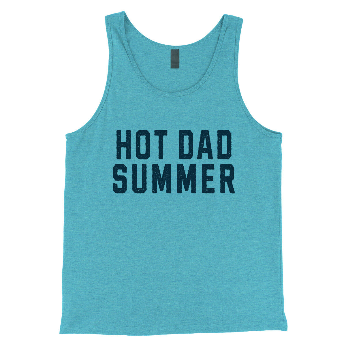 Hot Dad Summer in Aqua Triblend Color