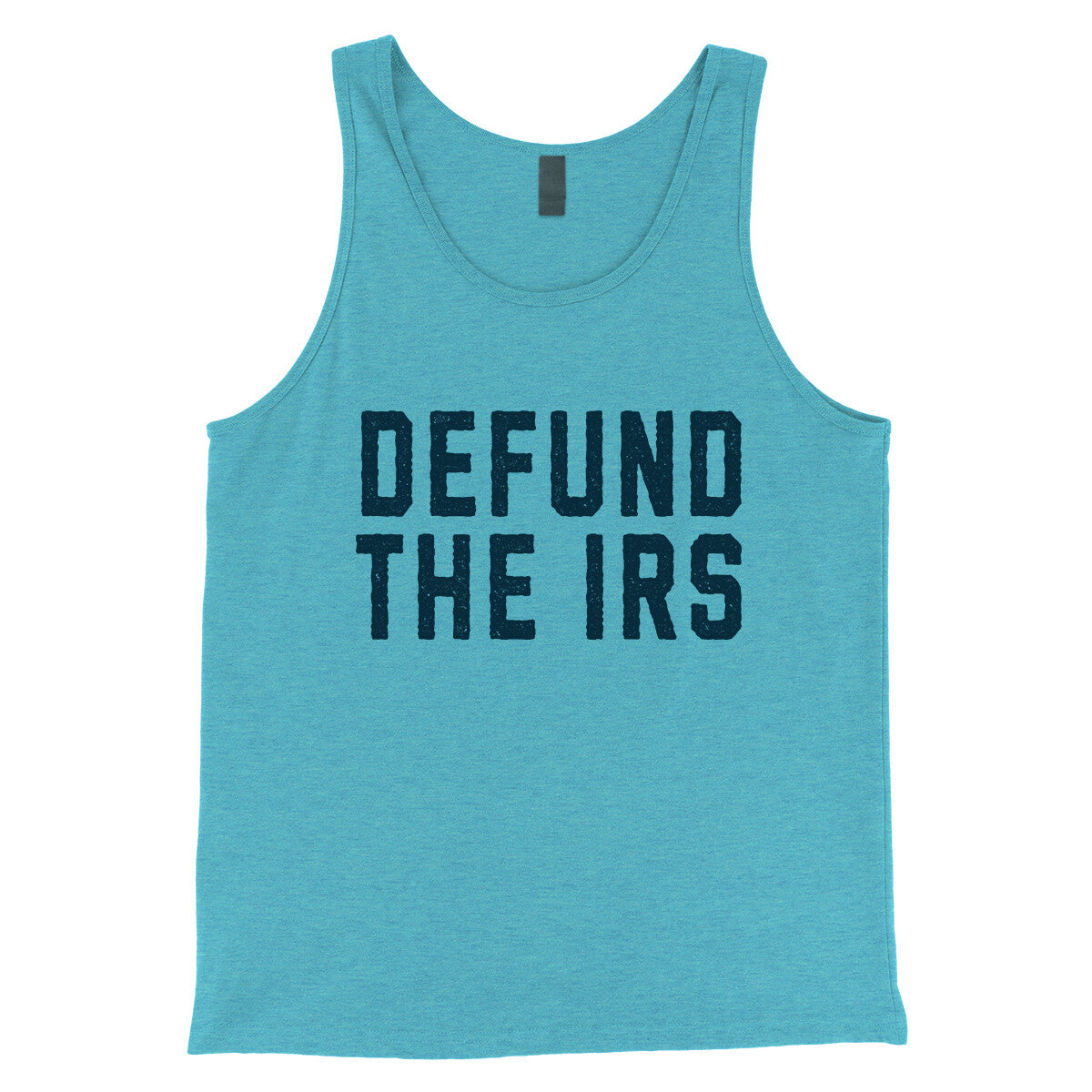 Defund the IRS in Aqua Triblend Color