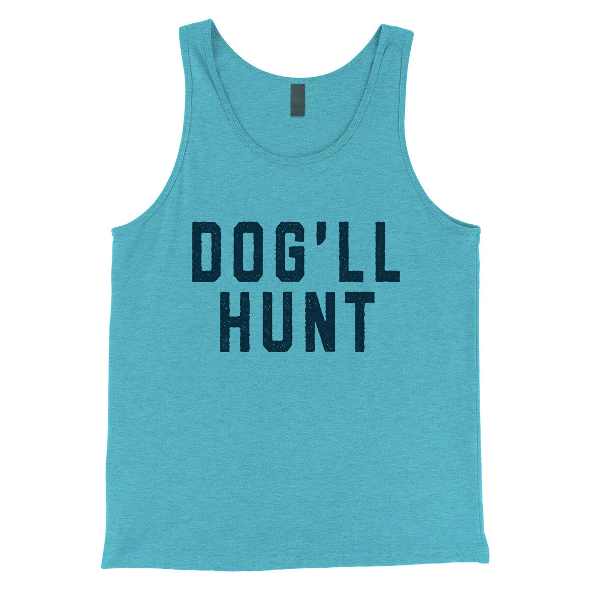 Dog’ll Hunt in Aqua Triblend Color