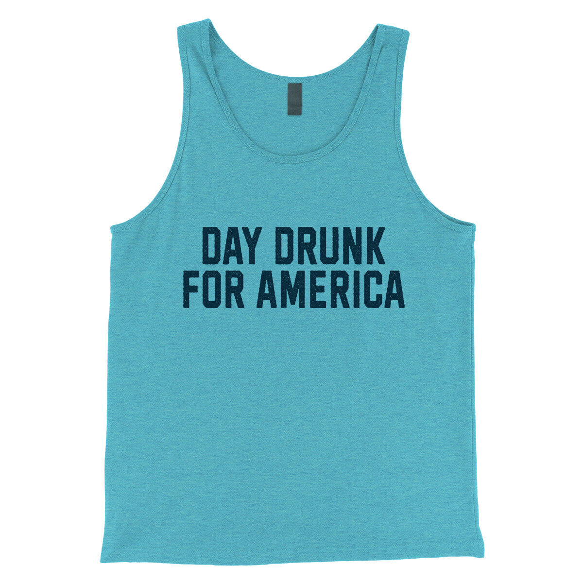 Day Drunk for America in Aqua Triblend Color