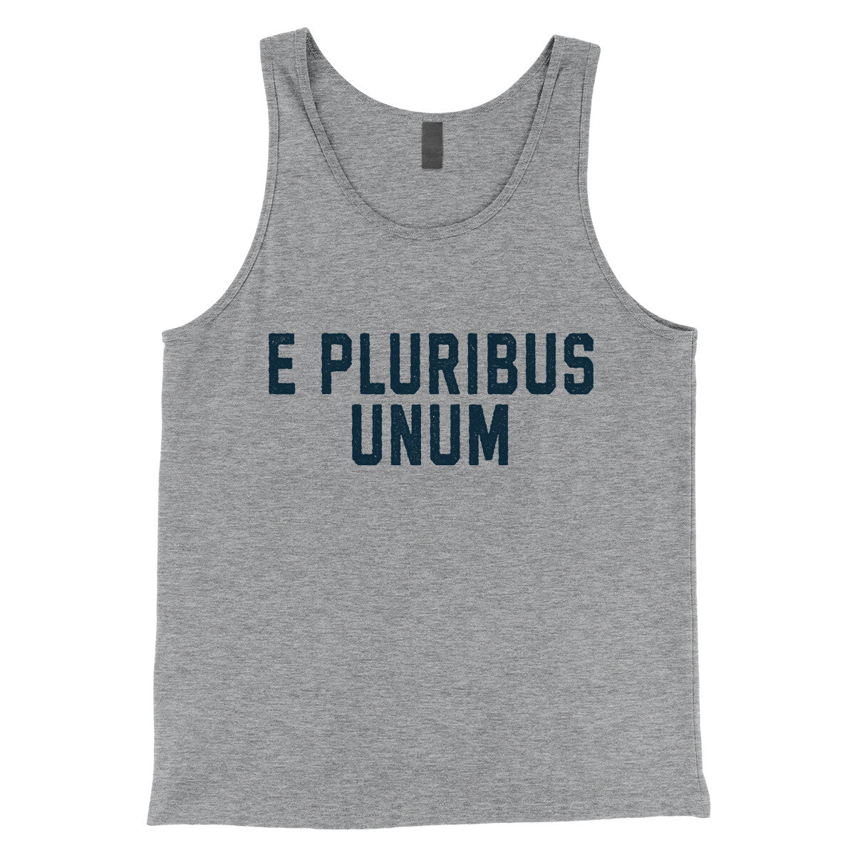 E Pluribus Unum in Athletic Heather Color