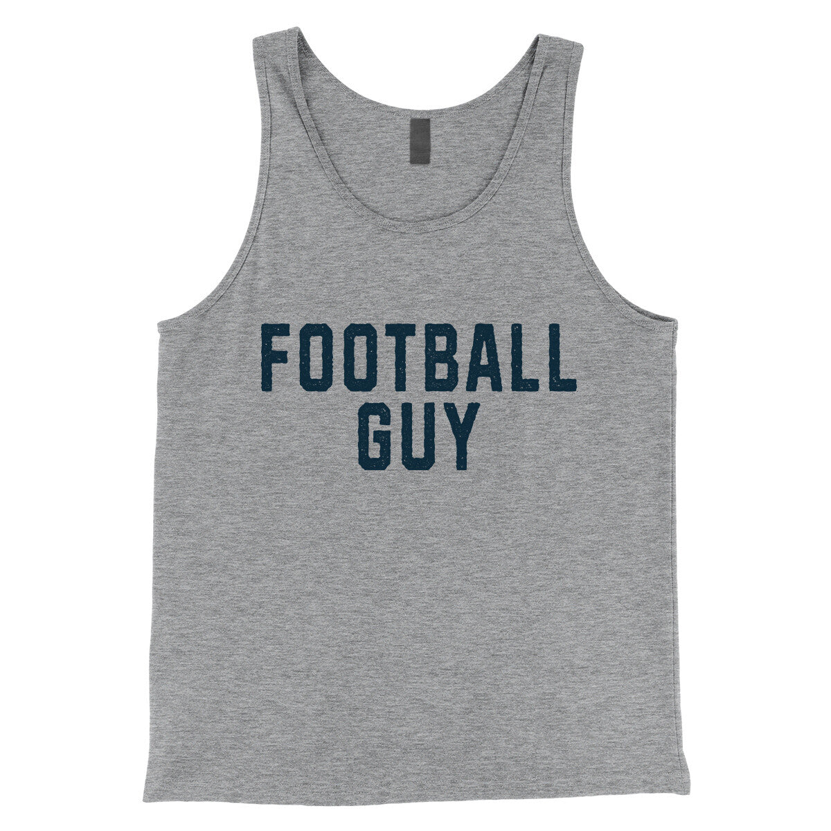 Football Guy in Athletic Heather Color