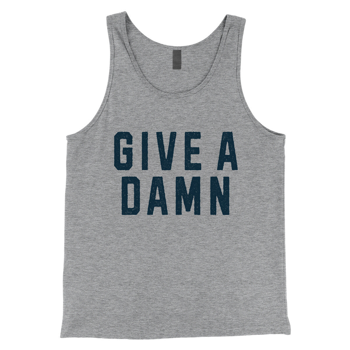 Give a Damn in Athletic Heather Color