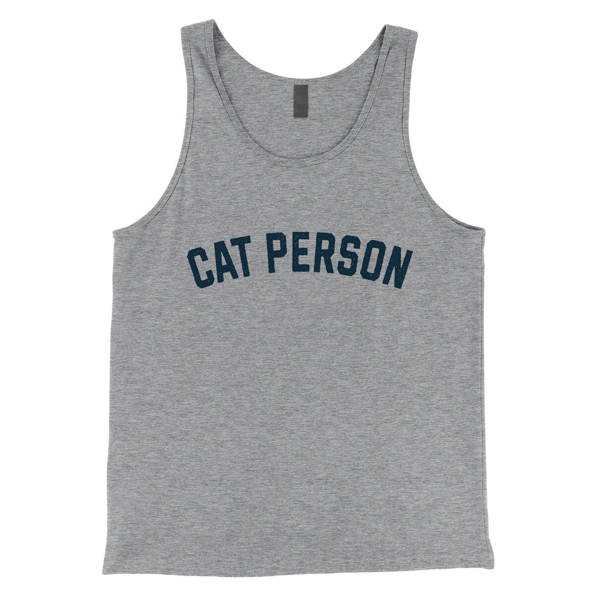 Cat Person in Athletic Heather Color