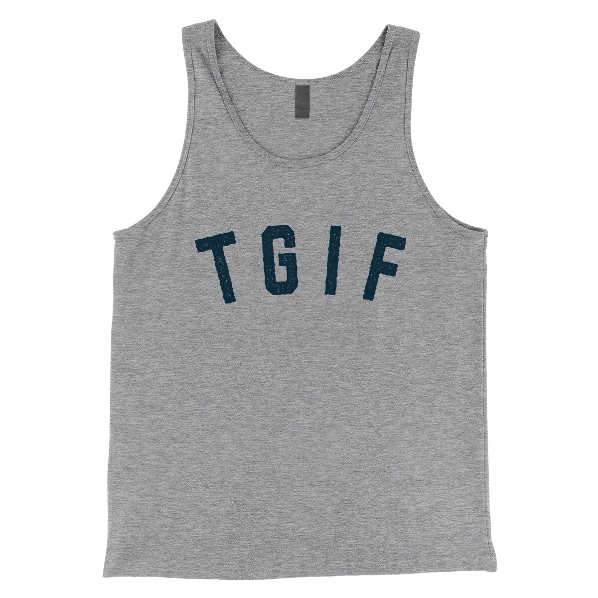 TGIF in Athletic Heather Color