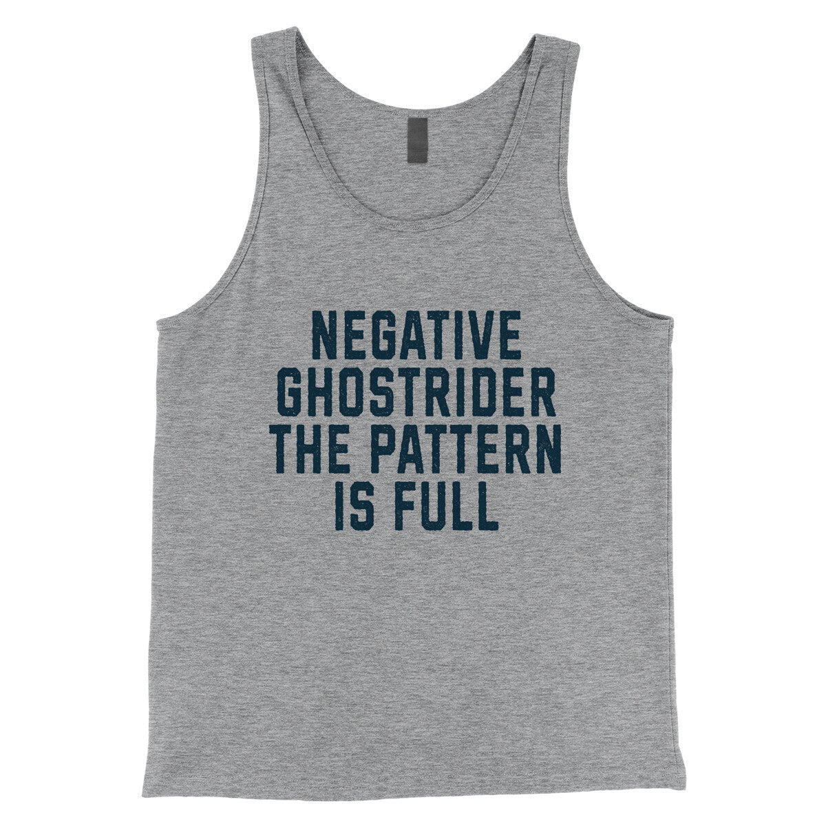 Negative Ghostrider the Pattern is Full in Athletic Heather Color