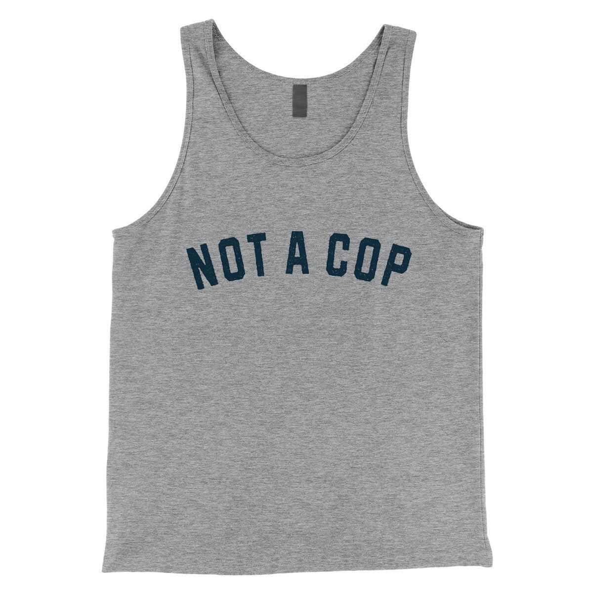 Not a Cop in Athletic Heather Color