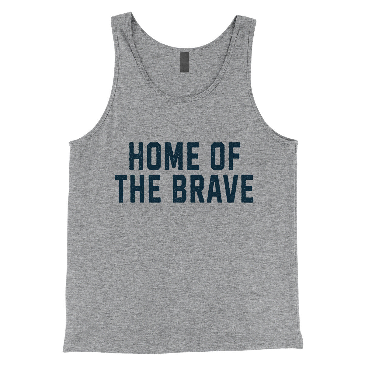 Home of the Brave in Athletic Heather Color