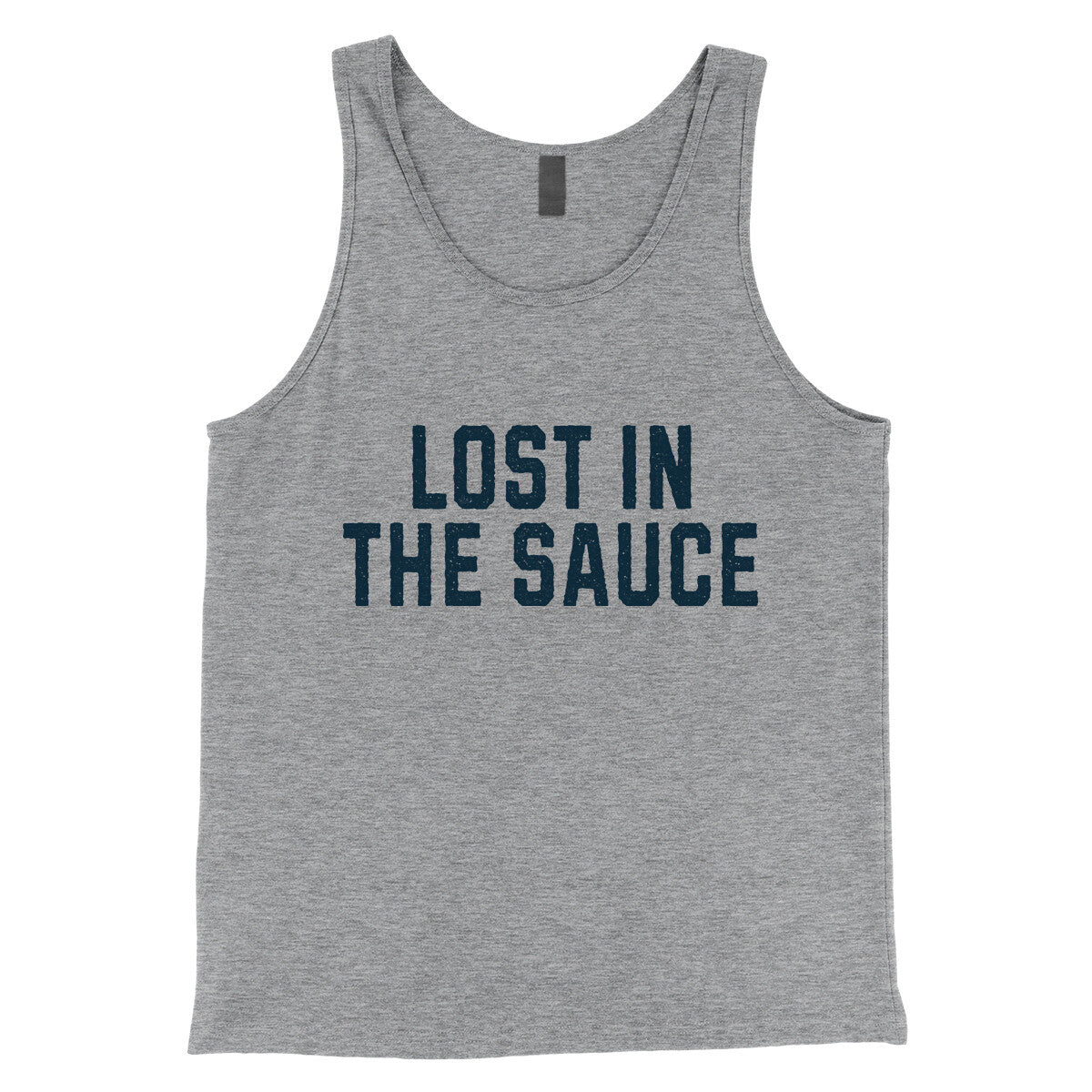 Lost in the Sauce in Athletic Heather Color