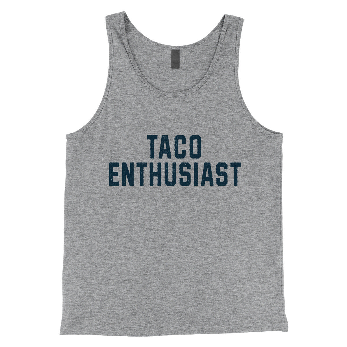 Taco Enthusiast in Athletic Heather Color